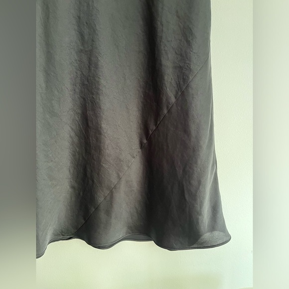 Aritzia Wilfred Only Slip Satin Midi Dress - Picture 8 of 9